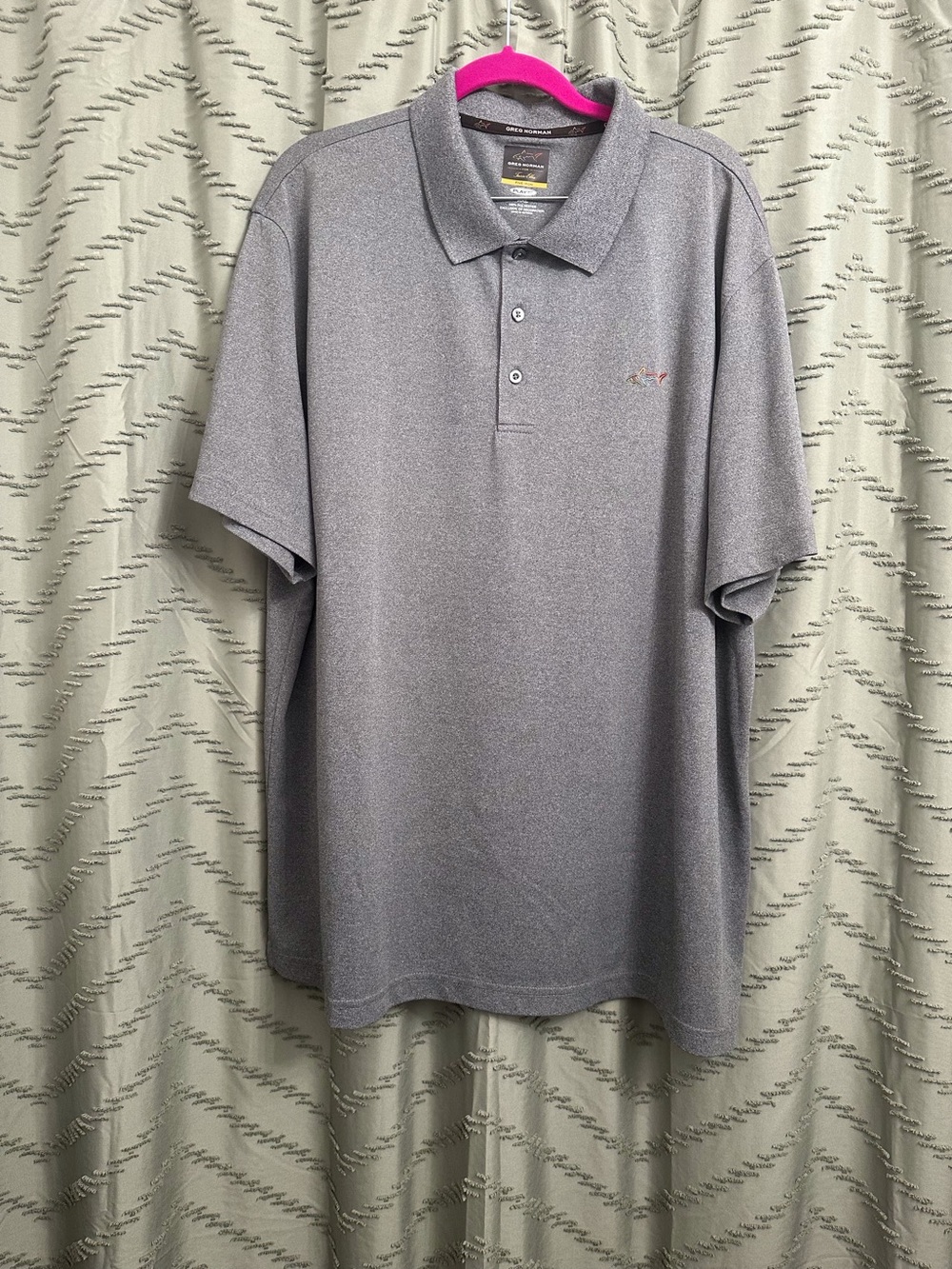 Greg Norman for Tasso Elba golf polo shirt tee t-shirt, polo shirt size XXL